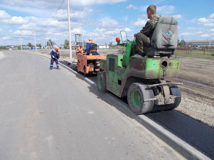 Строительство подъезда до животноводческого комплекса ООО "Октябрьское" в Зональном районе