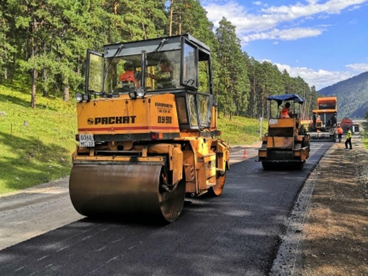 Ремонт автомобильной дороги "Усть-Сема-Чемал-Куюс" км 7+000 - км 9+480