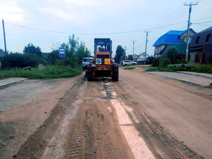 Выполнение работ по ремонту автомобильной дороги по ул. Объездная в городе Белокуриха