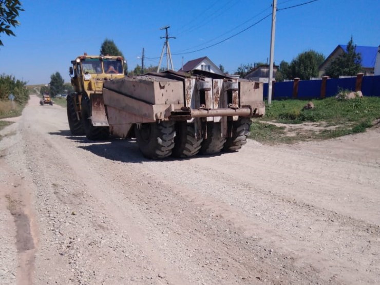 Выполнение работ по ремонту автомобильной дороги по ул. Объездная в городе Белокуриха