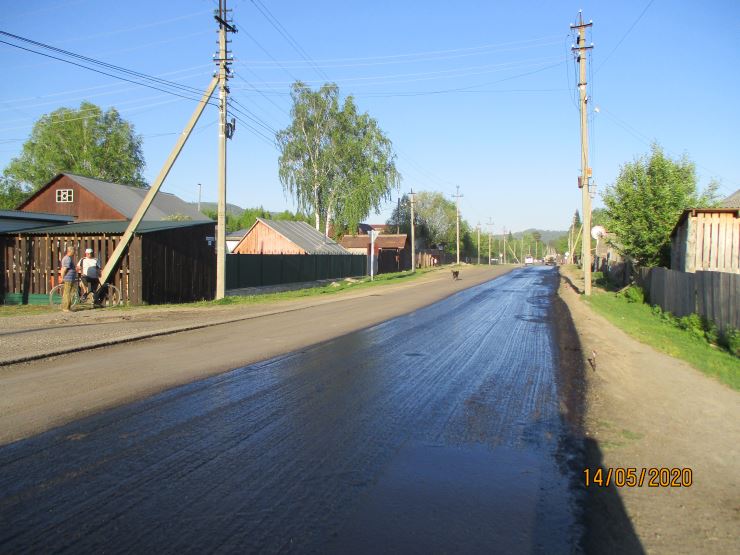 «Турочак-граница Кемеровской области" км 0+500 - км 1+500