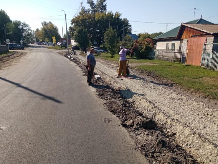 Выполнение работ по ремонту автомобильных дорог уличной сети Смоленского района Алтайского края