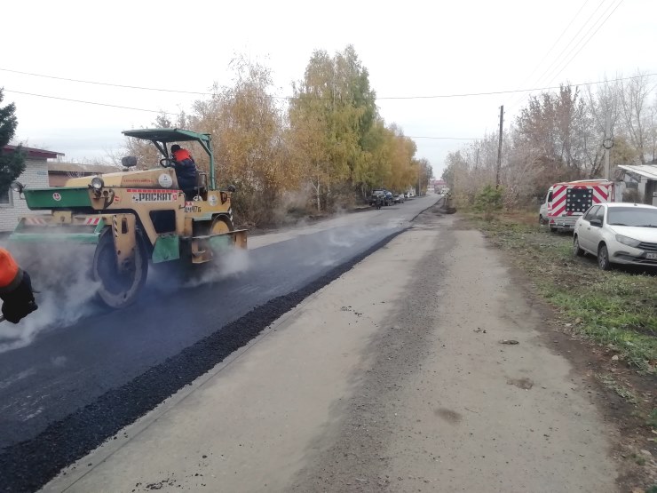 Выполнение работ по ремонту улиц в с. Зональное Зонального района