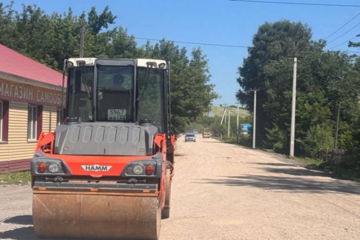 Устройство покрытия ул. Победы в с. Быстрянка Красногорского района Алтайского края Устройство покрытия ул. Победы в с. Быстрянка Красногорского района Алтайского края