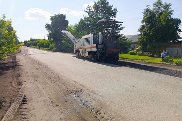 Устройство покрытия ул. Победы в с. Быстрянка Красногорского района Алтайского края Устройство покрытия ул. Победы в с. Быстрянка Красногорского района Алтайского края