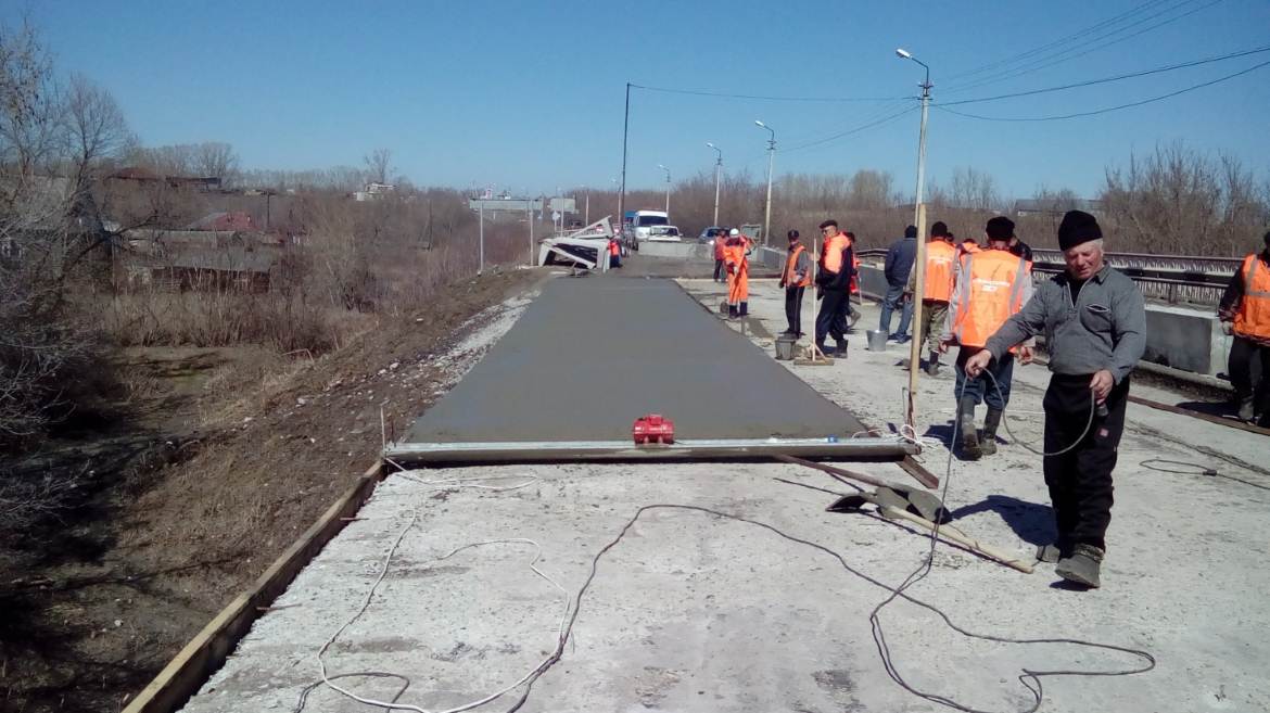 Ремонт моста через р. Поперечная на автомобильной дороге Бийск-Белокуриха, км 29+802 в Смоленском районе Ремонт моста через р. Поперечная на автомобильной дороге Бийск-Белокуриха, км 29+802 в Смоленском районе