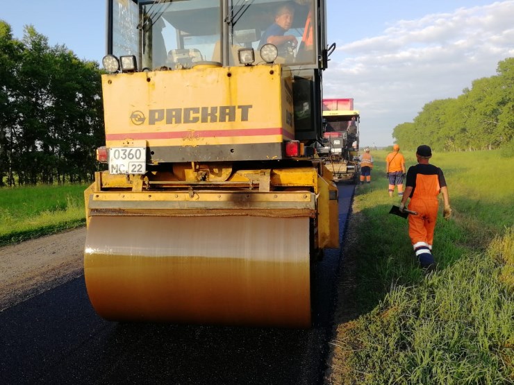 Благодарность за ремонт дороги к санаторию Рассветы над Бией