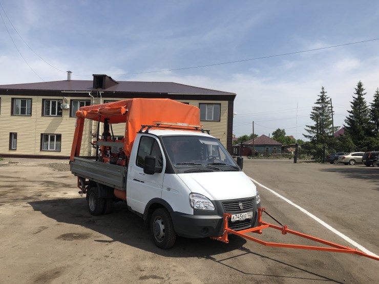 Тестирование новой дорожно - разметочной машины