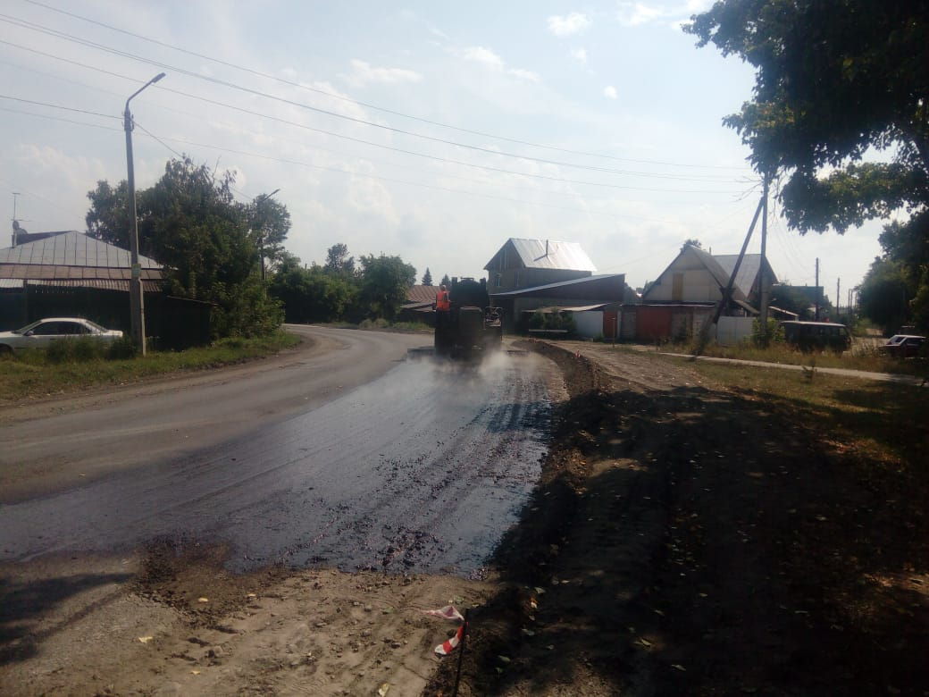 Ремонт автодороги по пер. Красноярский (от ул. Андреевская до АЗС) в г. Бийске Ремонт автодороги по пер. Красноярский (от ул. Андреевская до АЗС) в г. Бийске