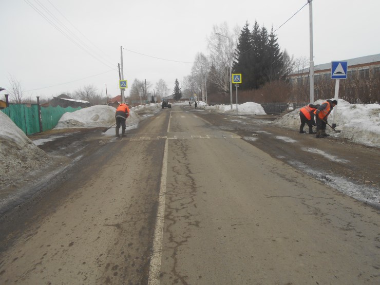 Работы по обеспечению бесперебойного и безопасного проезда в период весеннего паводка Работы по обеспечению бесперебойного и безопасного проезда в период весеннего паводка