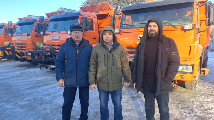 Автопарк АО «Юго – Восточного ДСУ Алтайского края» пополнился 4 КДМ-65115С-Е5 на базе автомобиля самосвала КАМАЗ-65115-А5 Автопарк АО «Юго – Восточного ДСУ Алтайского края» пополнился 4 КДМ-65115С-Е5 на базе автомобиля самосвала КАМАЗ-65115-А5